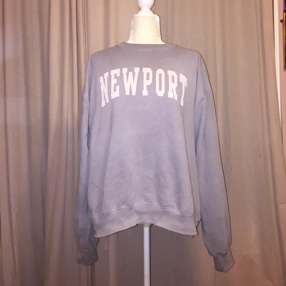 newport oversized sweater